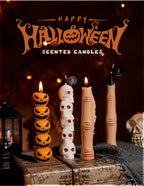 Bougie effrayante d’Halloween