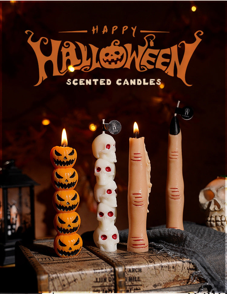Halloween Spooky Candle