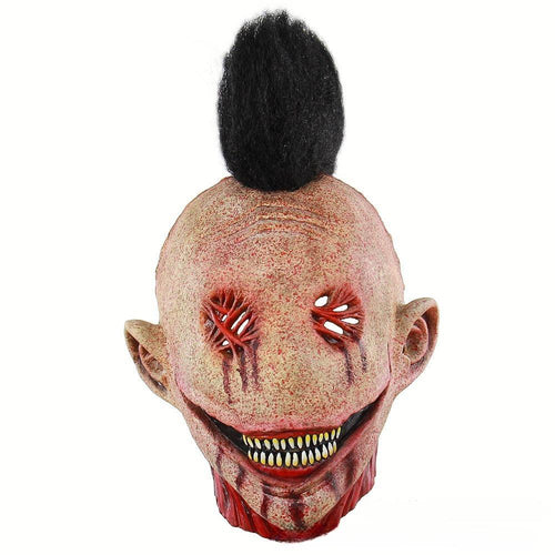 Masque de monstre ensanglanté à bouche de poisson