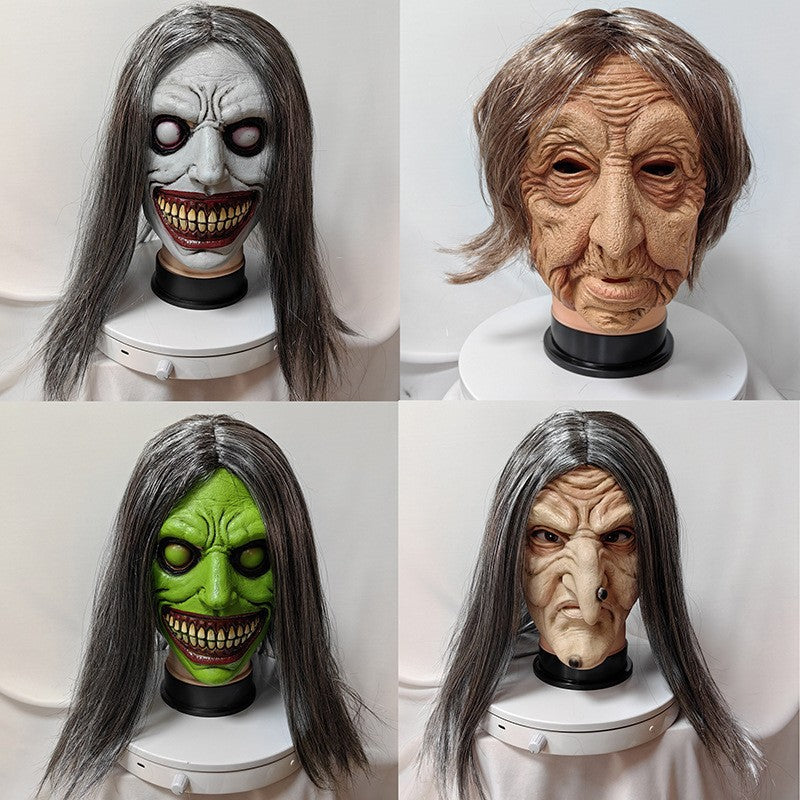 Halloween Dämonenhexe Alte Hexe Masken