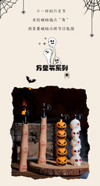 Bougie effrayante d’Halloween