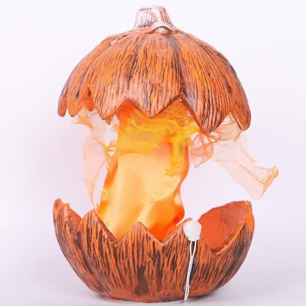 Animated Cracked Pumpkin Prop