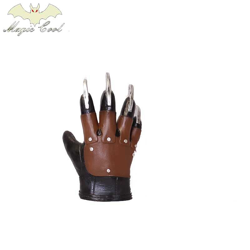 Gants en latex à griffes de zombie effrayant