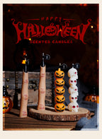 Bougie effrayante d’Halloween