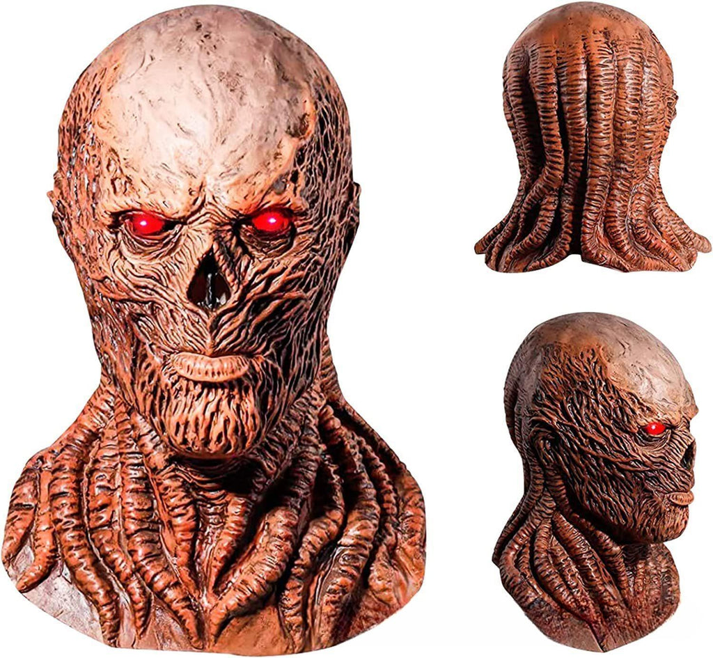 Masque de Vecna aux yeux lumineux