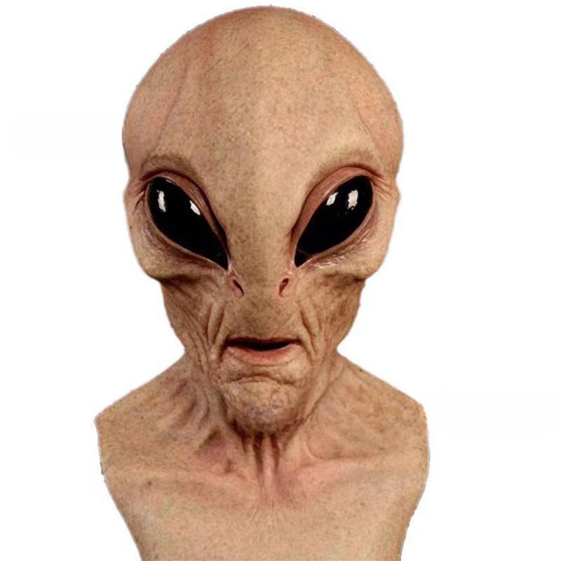 Maske mit großen Alienaugen