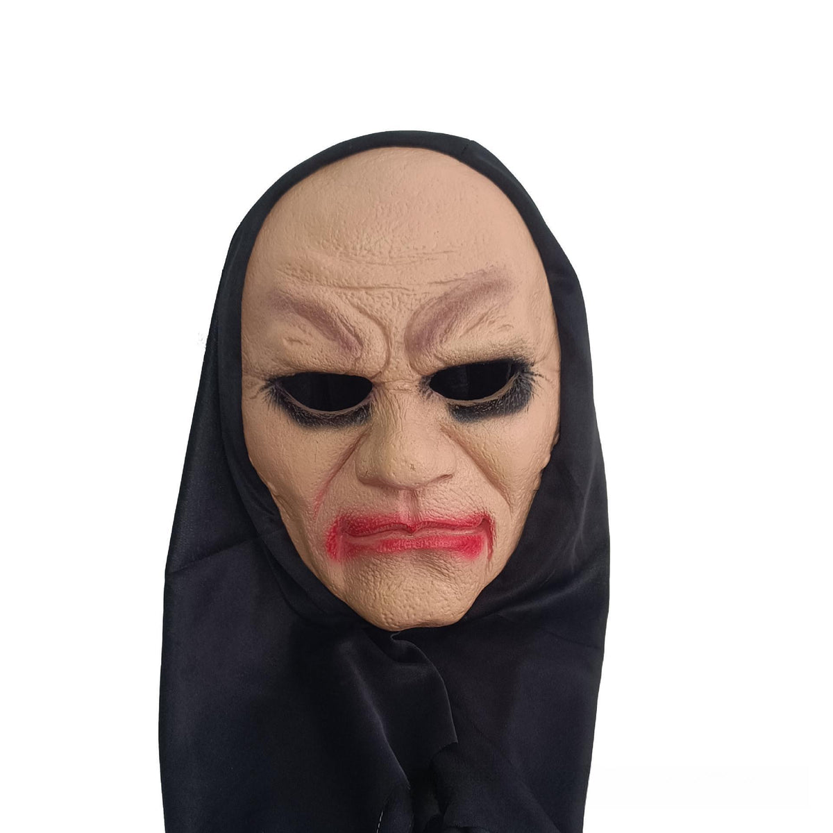 Hooded Old Hag Mask
