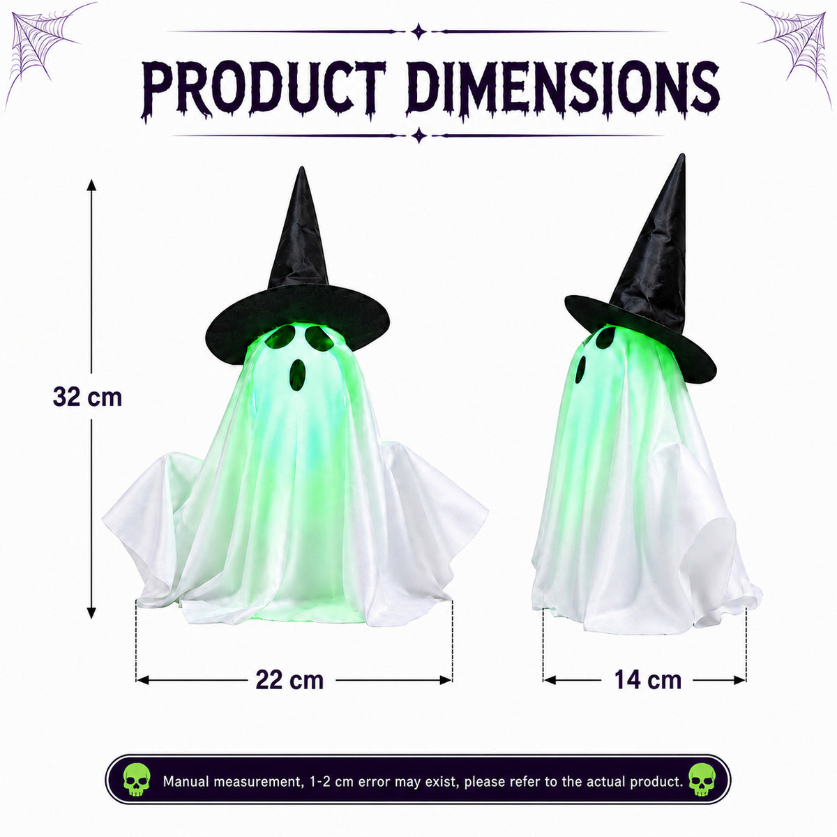 Animated Rising & Falling Ghost