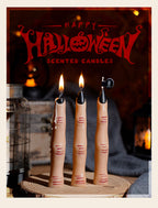 Bougie effrayante d’Halloween