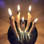 Horror-Kerzen in Fingerform