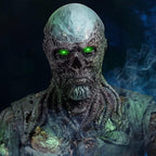 Masque de Vecna aux yeux lumineux