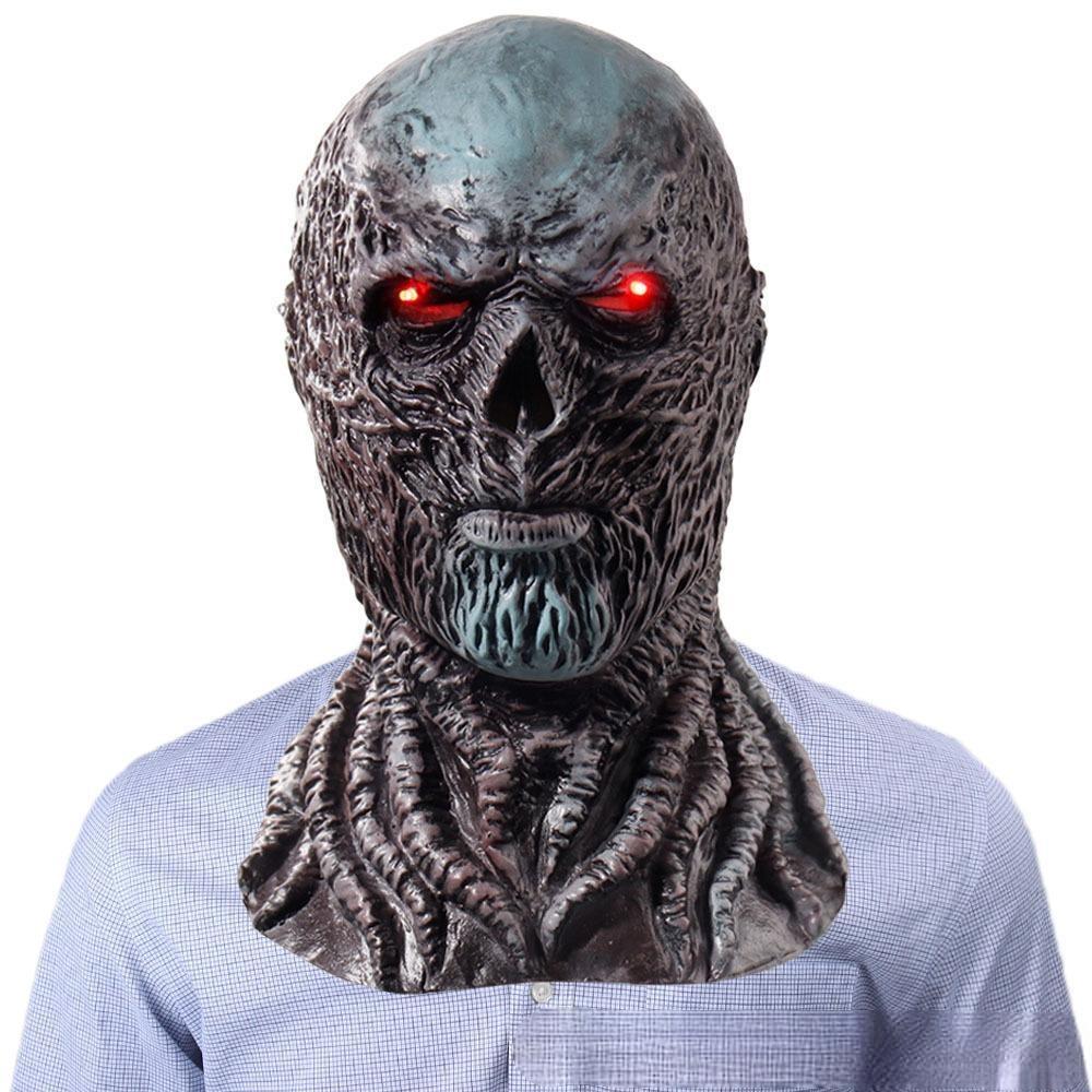 Masque de Vecna aux yeux lumineux