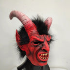 Lucifer Rote Gesichtsmaske