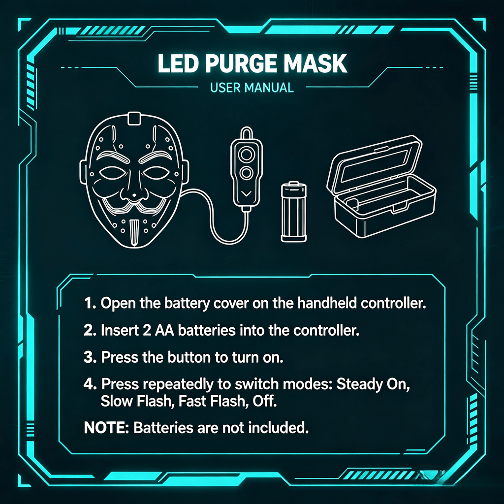 LED-Reinigungsmaske