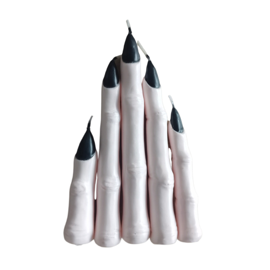 Horror-Kerzen in Fingerform