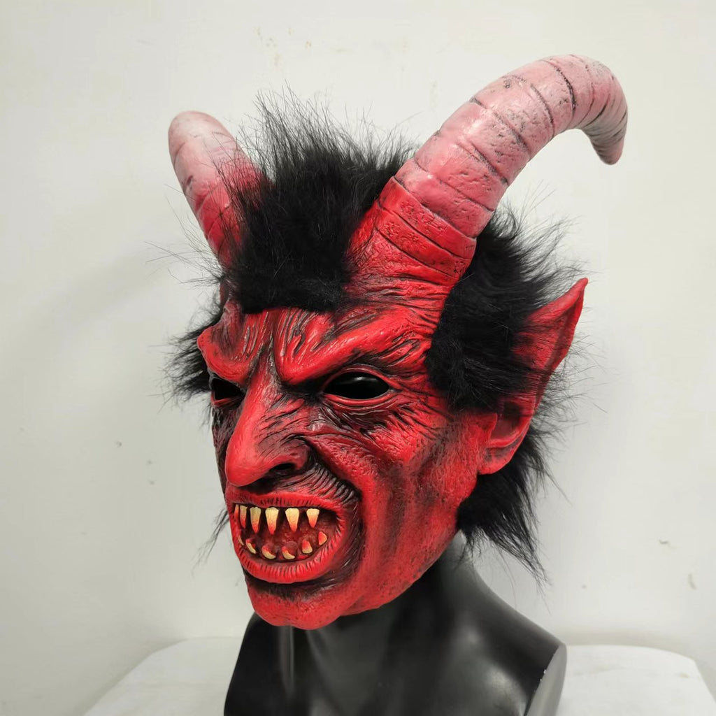 Lucifer Rote Gesichtsmaske